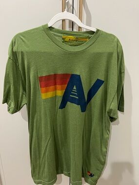 NWOT Aviator Nation Logo Tshirt XL